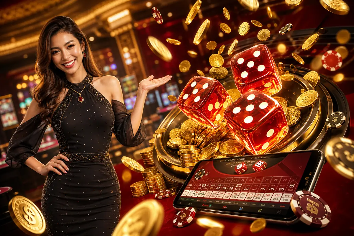 ong918 live casino baccarat dealer langsung